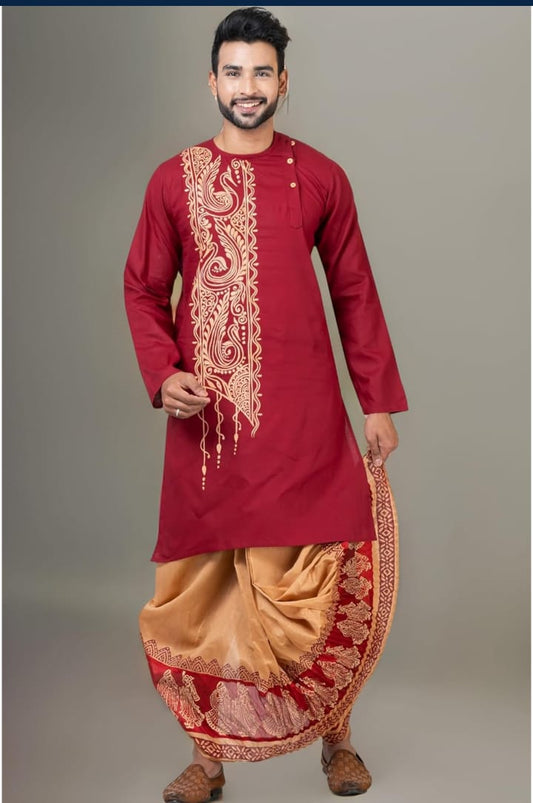 Bengali Dhoti-Kurta Set