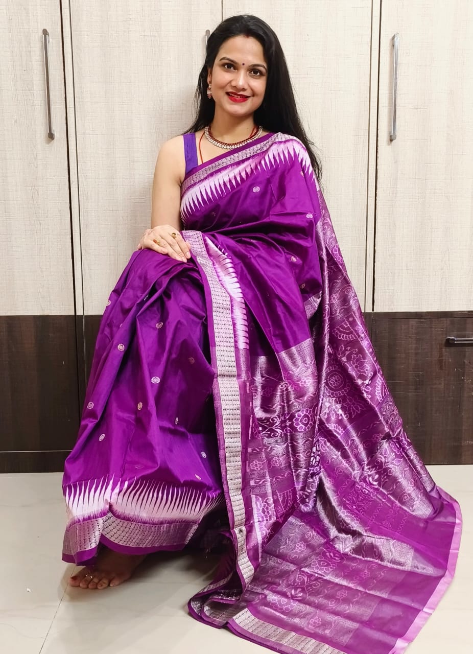 Jayant Sarees - Bomkai Pato