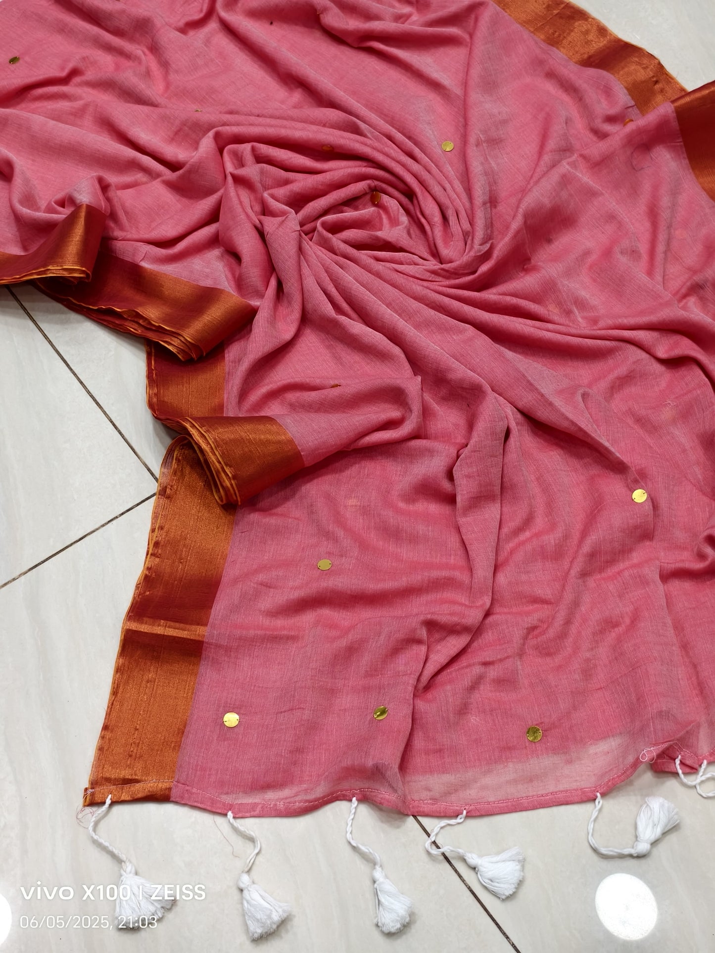 Mahapar Gini Mal Cotton Saree