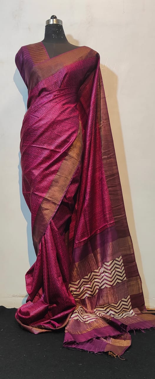 Soma Collection – Tassar Silk Sarees