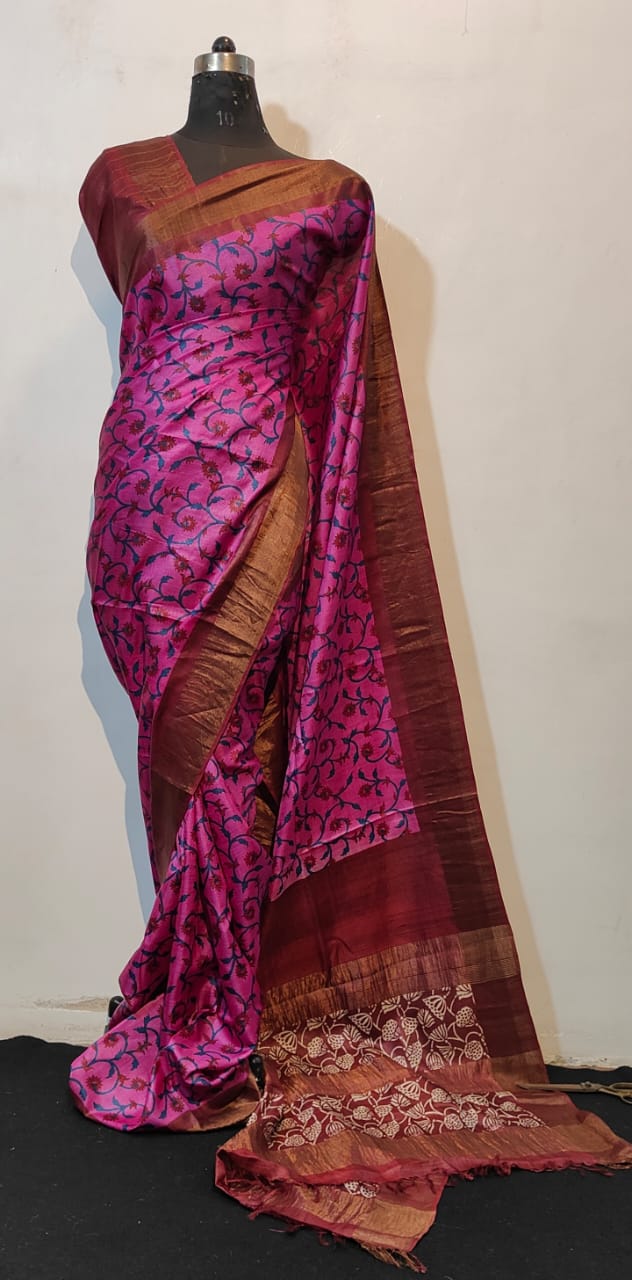 Soma Collection – Tassar Silk Sarees