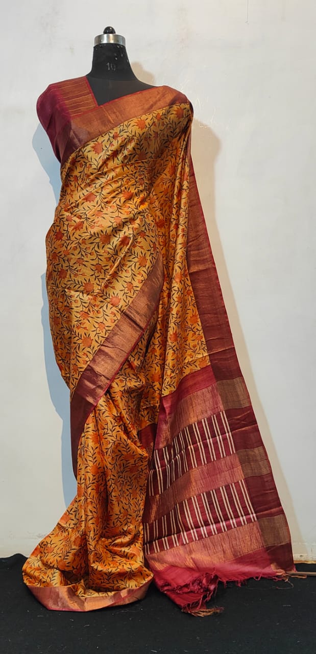 Soma Collection – Tassar Silk Sarees