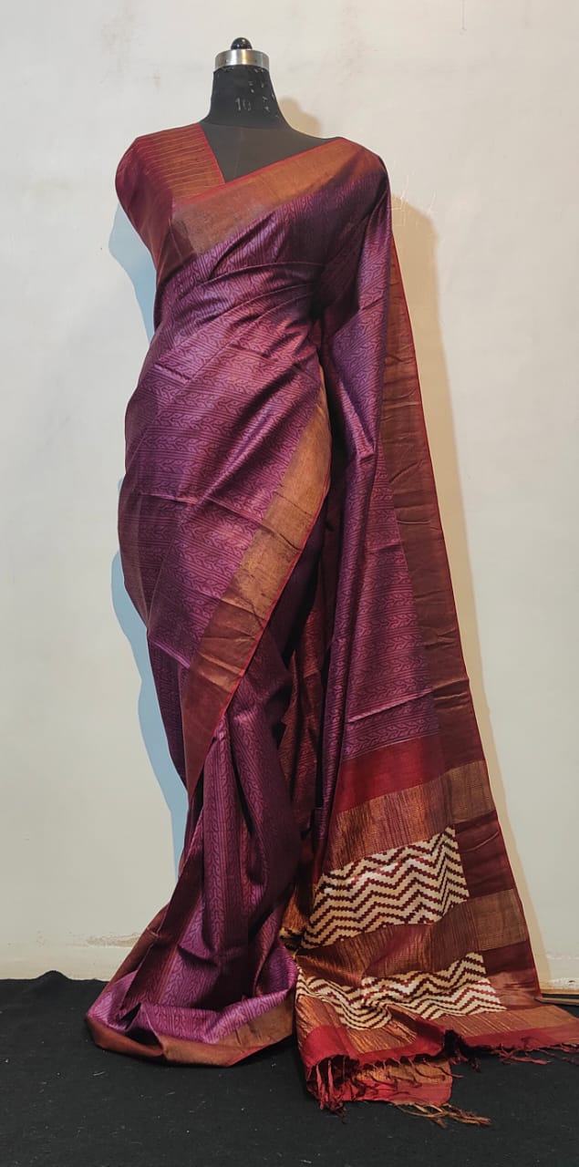 Soma Collection – Tassar Silk Sarees