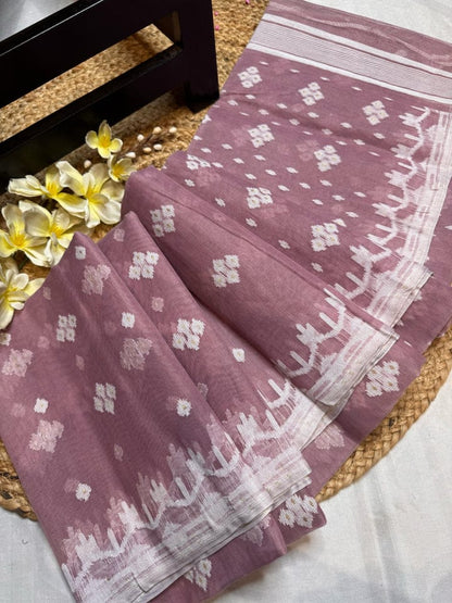 Exclusive Soft Dhakai Jamdani Sarees