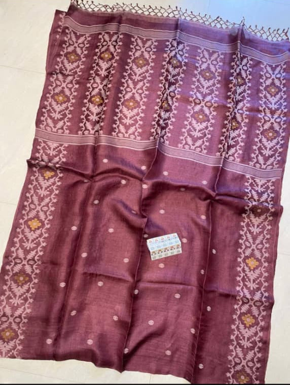 gachhi tussar saree