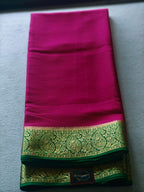 Mysore silk saree