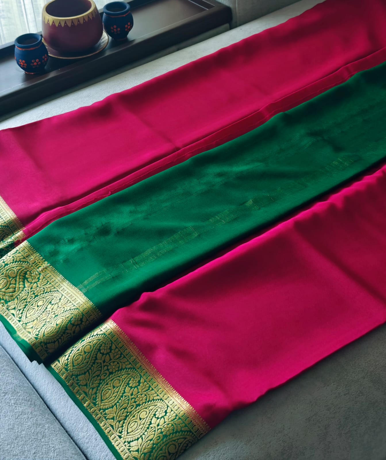 Mysore silk saree