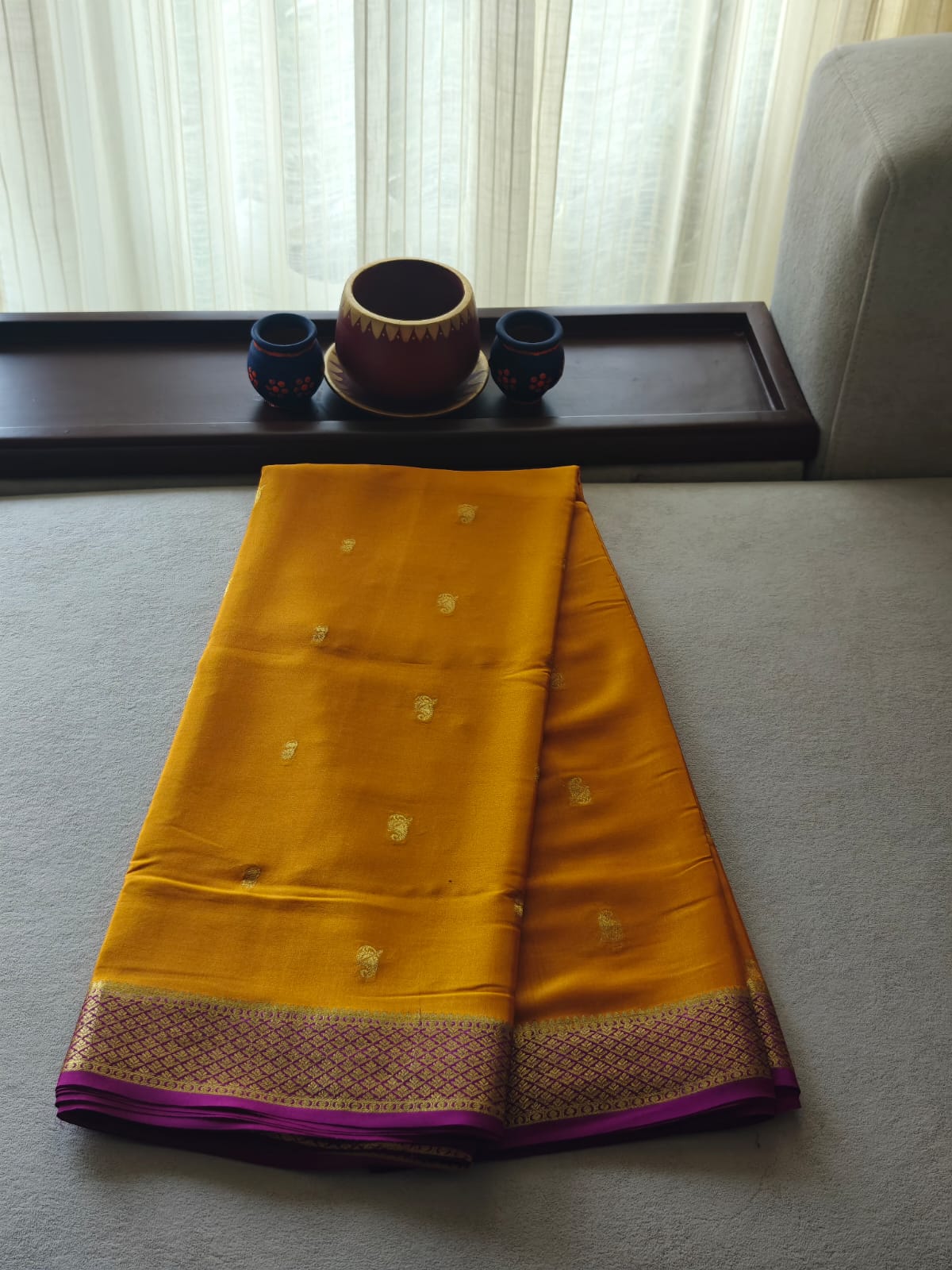 mysore silk saree