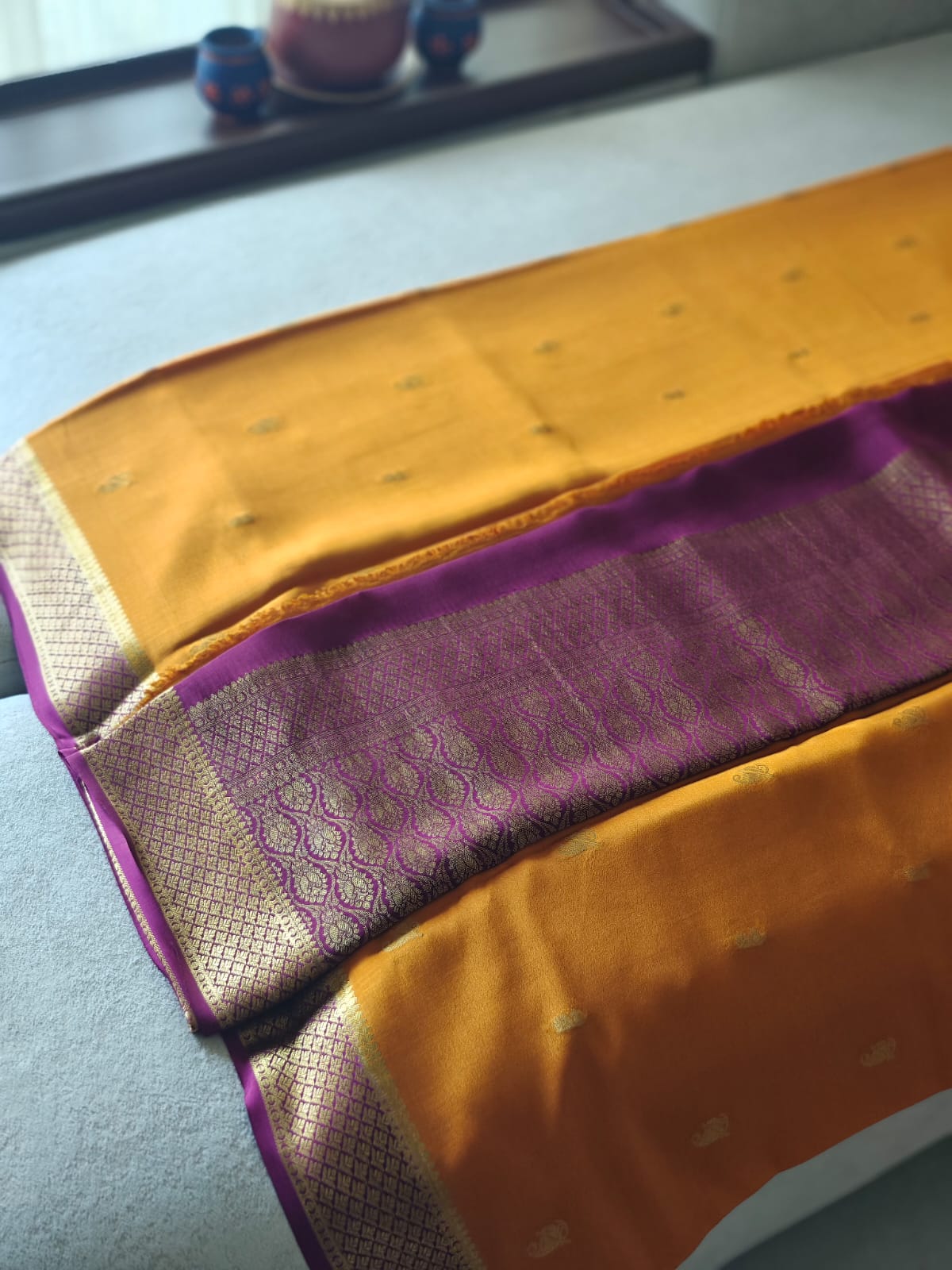 mysore silk saree