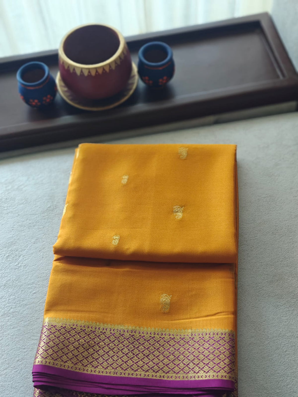 mysore silk saree