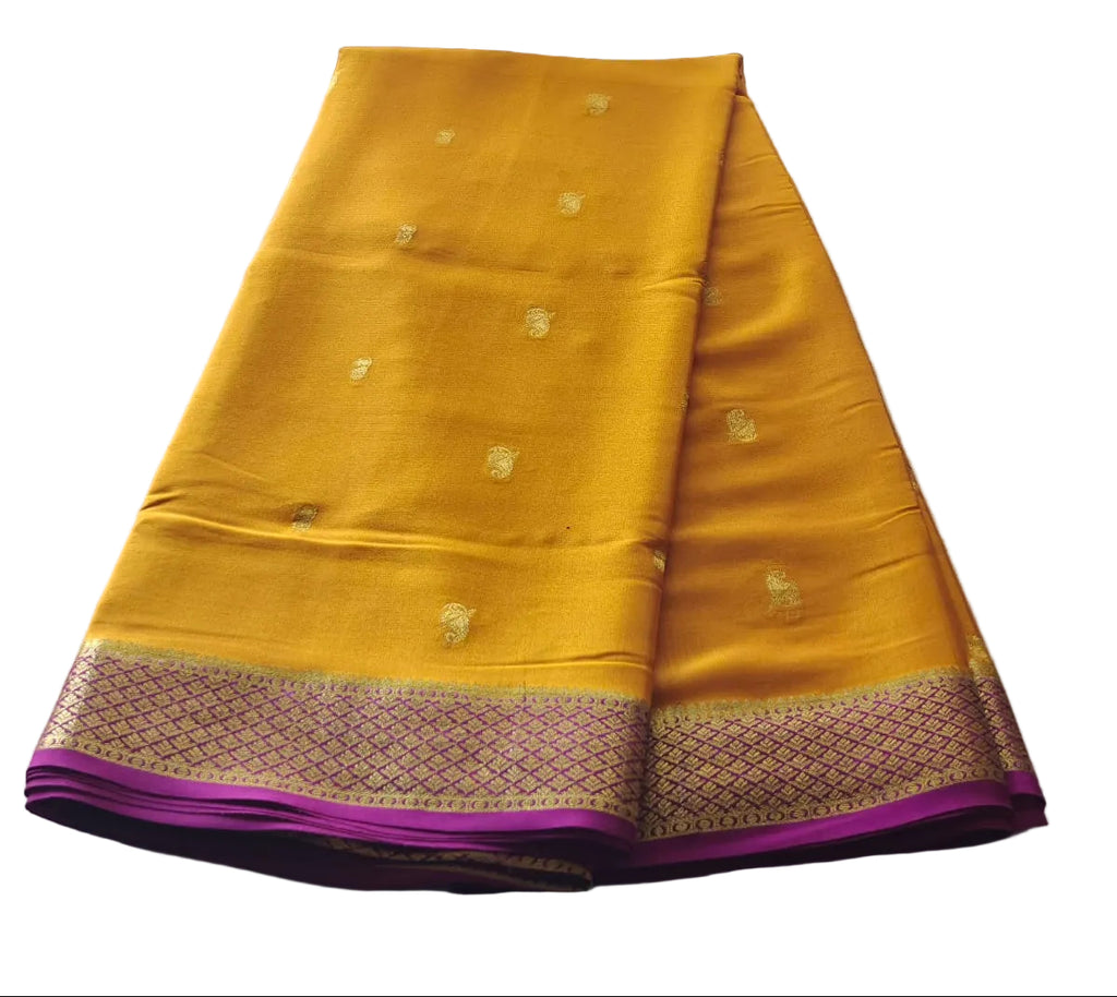 mysore silk saree