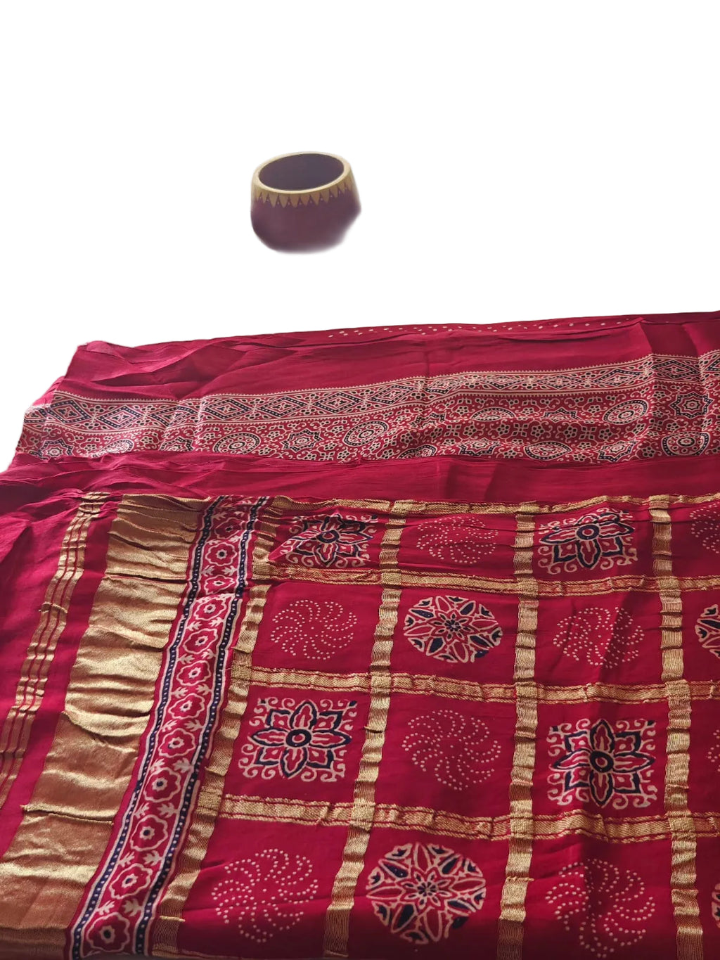 Ajrakh modal silk