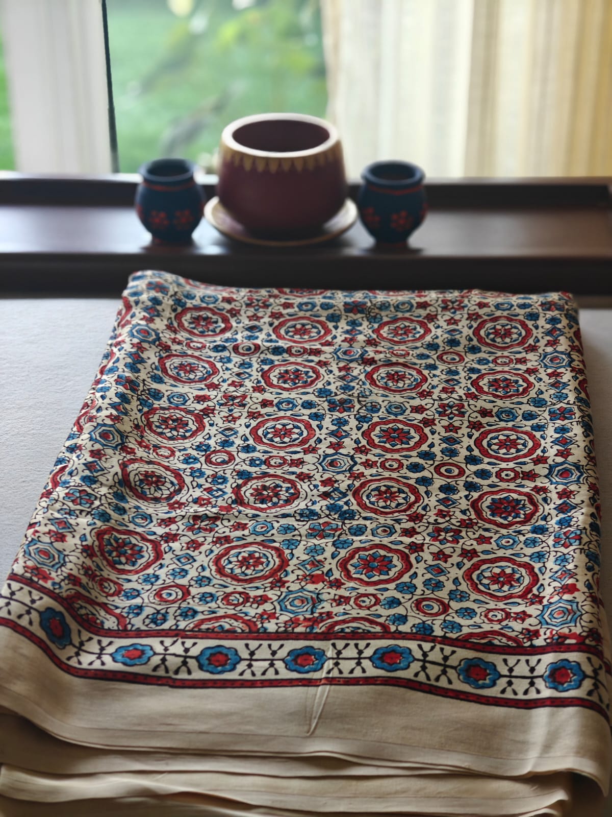 Ajrakh modal silk