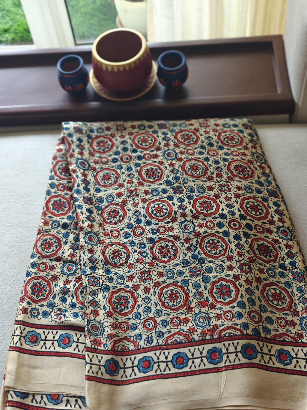 Ajrakh modal silk