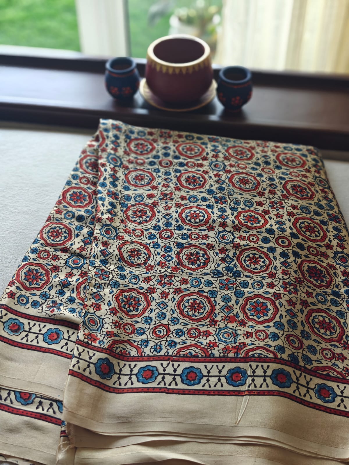 Ajrakh modal silk