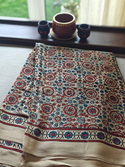 Ajrakh modal silk