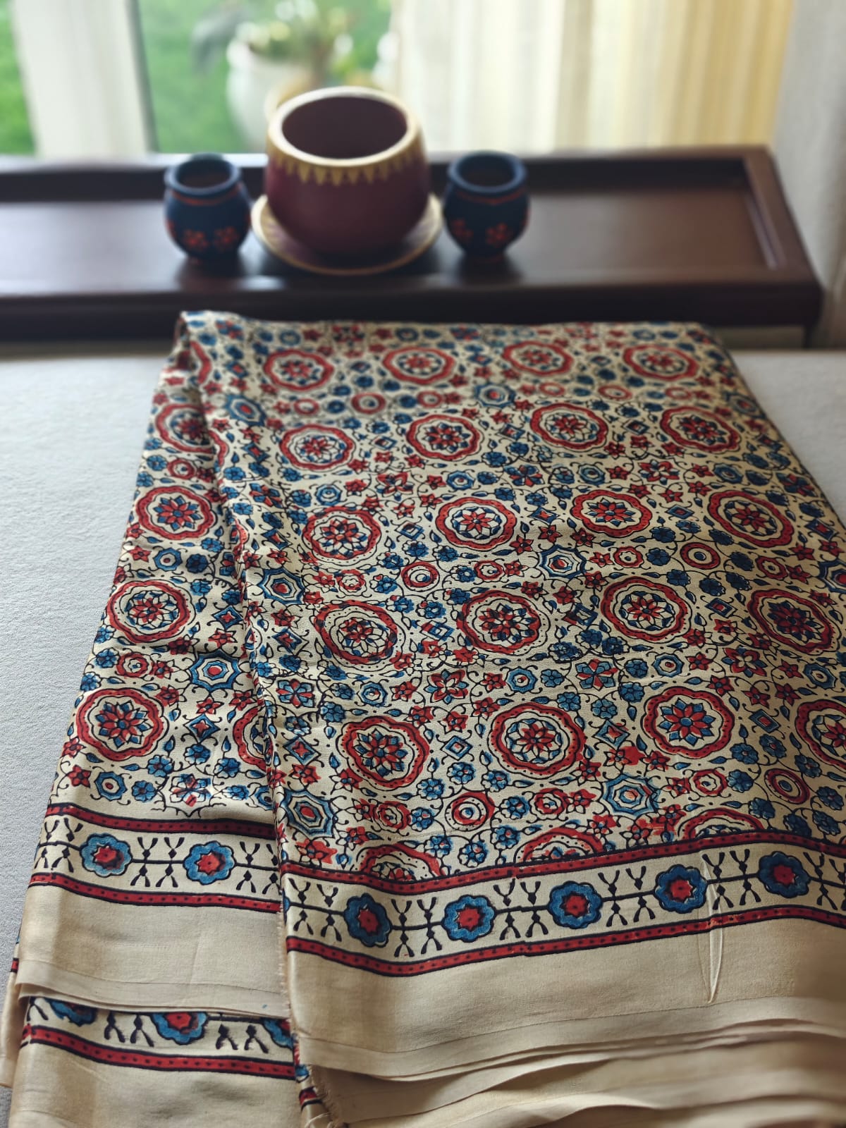 Ajrakh modal silk