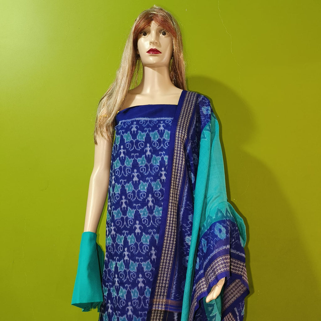 pure cotton sambalpuri dress material