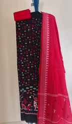 Pure cotton sambalpuri dress material
