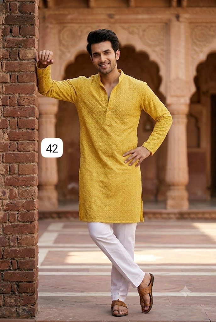 pure cotton kurta