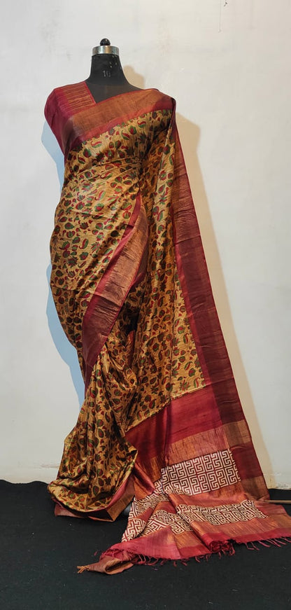 Soma Collection – Tassar Silk Sarees