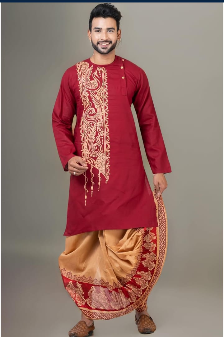 Authentic dhoti kurta set