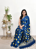 Bandhni modal silk