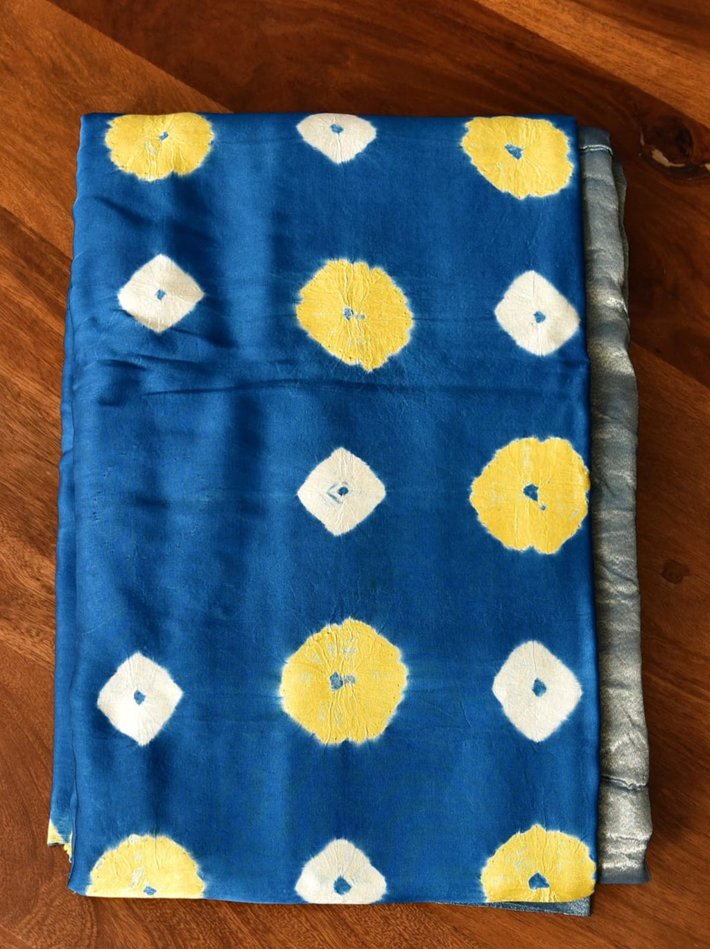 Bandhni modal silk